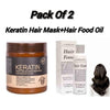 2 in 1 Hair Care Set – Nourishing Hair Oil & Repair Hair Mask for Smooth & Healthy Hair
