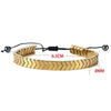 Black & Golden Crystal Bracelet for Men – Adjustable Modern Design