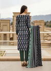 Elegant Green Embroidered Lawn 3 Piece Suit with Cutwork Dupatta for Women