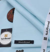 Men’s Turquoise Cotton Satin Plain Suit – Winter Collection