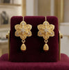 Elegant Gold Plated Fancy Earrings for Women – Unique Stylish Design