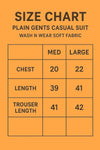 Men’s Green Wash & Wear Shalwar Kameez – Plain Design 2 Piece Suit | Comfortable Casual Wear
